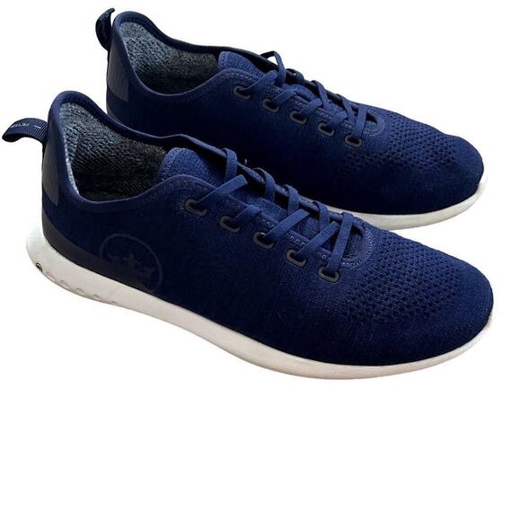 PETER MILLAR GOLF HYPERLITE GLIDE‎ SNEAKERS NAVY SIZE 12 - Picture 1 of 9